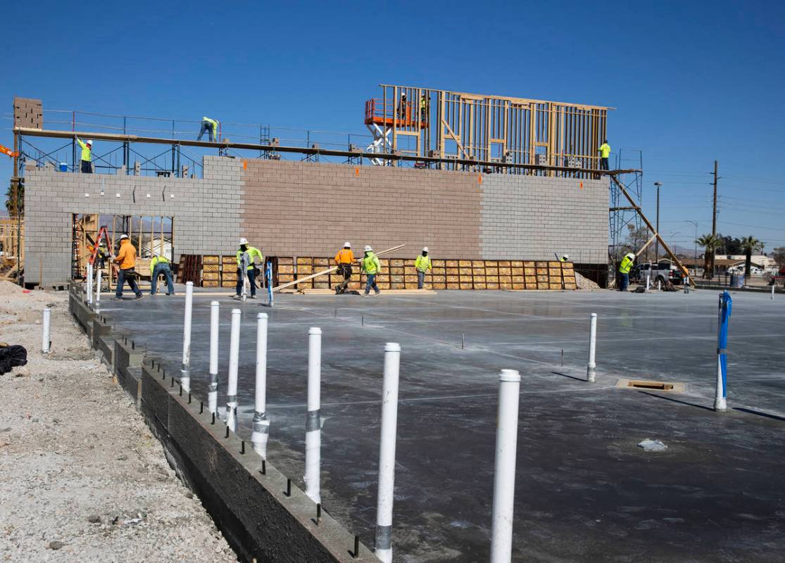 Construction is underway at CIVICA Career and Collegiate Academy, a new public charter school, ...