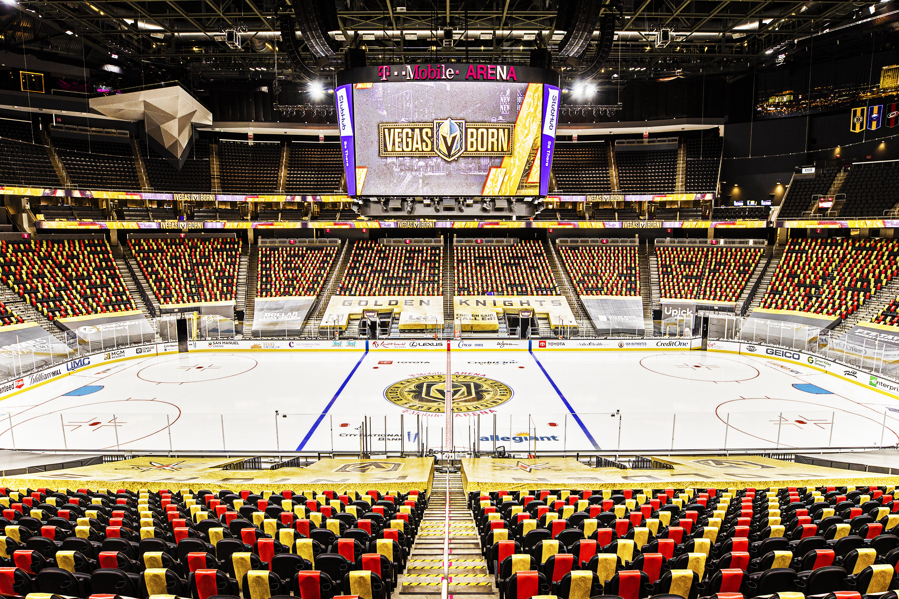 T-Mobile Arena - Be sure to read up on our new health and safety protocols  before your return to the Fortress next week Vegas Golden Knights fans. You  can complete your mandatory