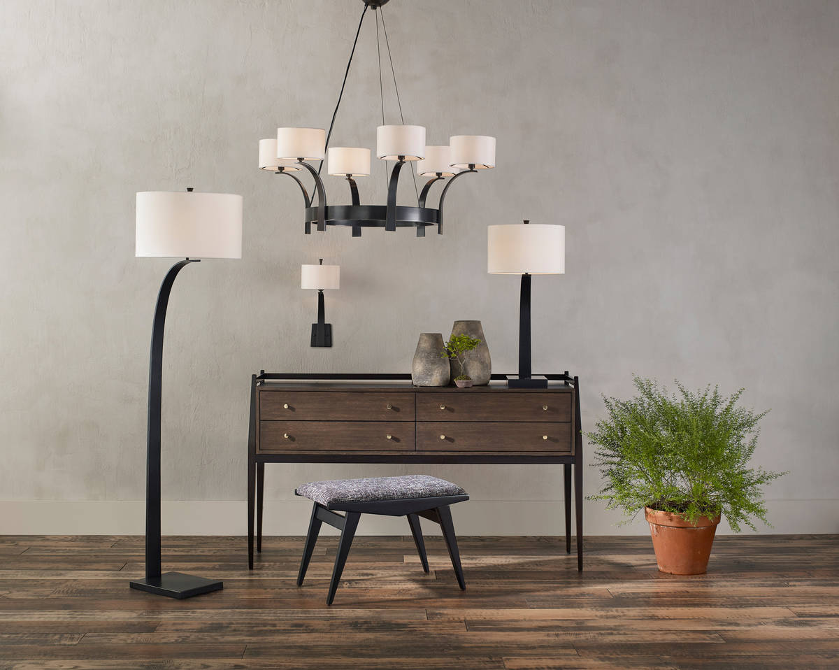 Made of metal in an oil-rubbed bronze finish, the Masonic line has a masculine vibe that is sim ...