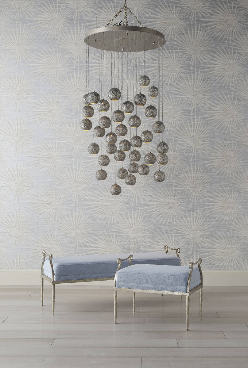 This fixture is among Currey & Company’s introduction of cluster lights, which includes one-l ...