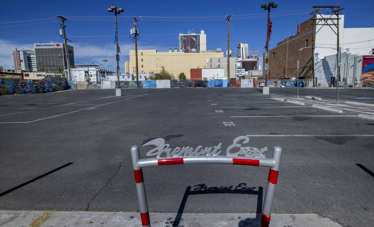 PARKING LOT at 118 S. 7TH ST, LAS VEGAS, NV 89101 in downtown Las Vegas that was owned by Tony ...