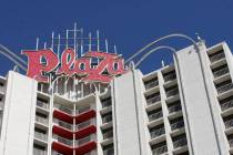 Plaza Hotel and Casino in downtown Las Vegas. (Michael Quine/Las Vegas Review-Journal)