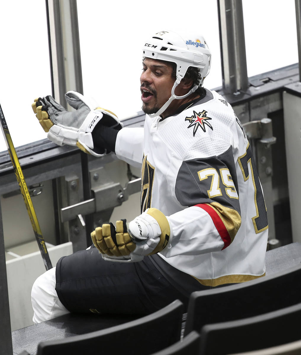 Ex-Penguin Ryan Reaves has found a fit — and fun — with Golden Knights