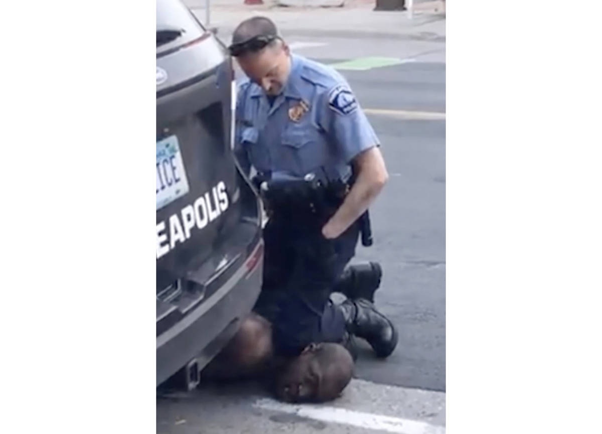 FILE - In this Monday, May 25, 2020, file frame from video provided by Darnella Frazier, then-M ...