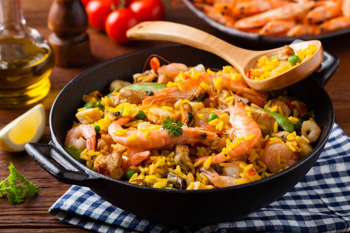 Online cooking series will start with learning how to prepare paella