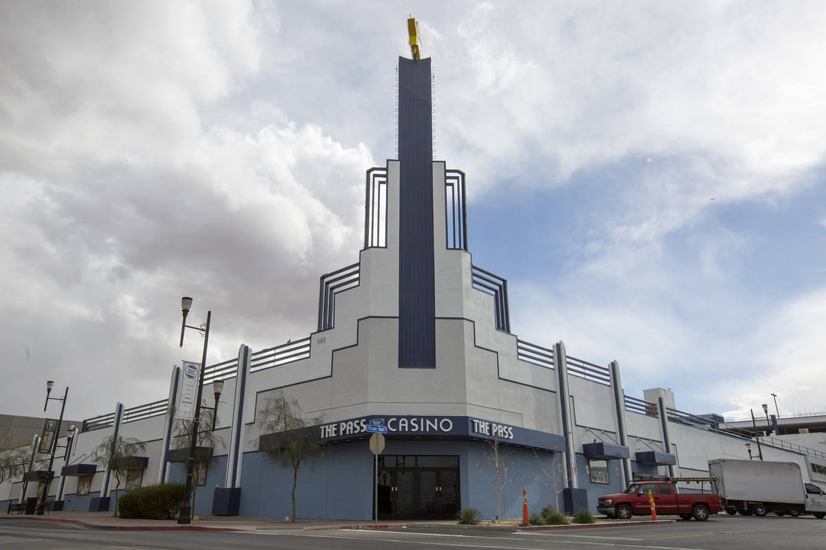 The Pass Casino, formerly the Eldorado Casino, on Wednesday, March 10, 2021, in Henderson. (Ell ...