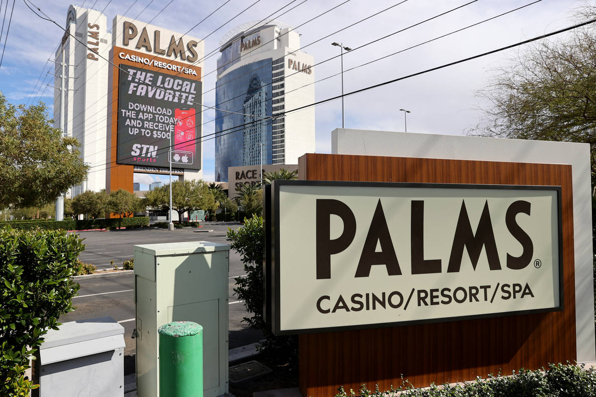 The closed Palms in Las Vegas Wednesday, March 10, 2021. (K.M. Cannon/Las Vegas Review-Journal) ...