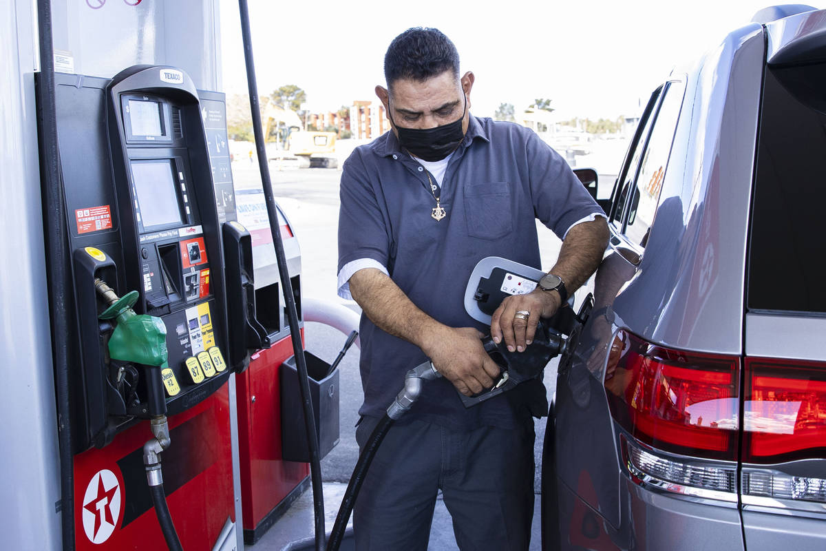Nevada gas prices rise 37 cents