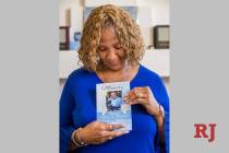 Cynthia Rapazzini keeps this photo of her late husband, Victor, on her nightstand. She speaks t ...