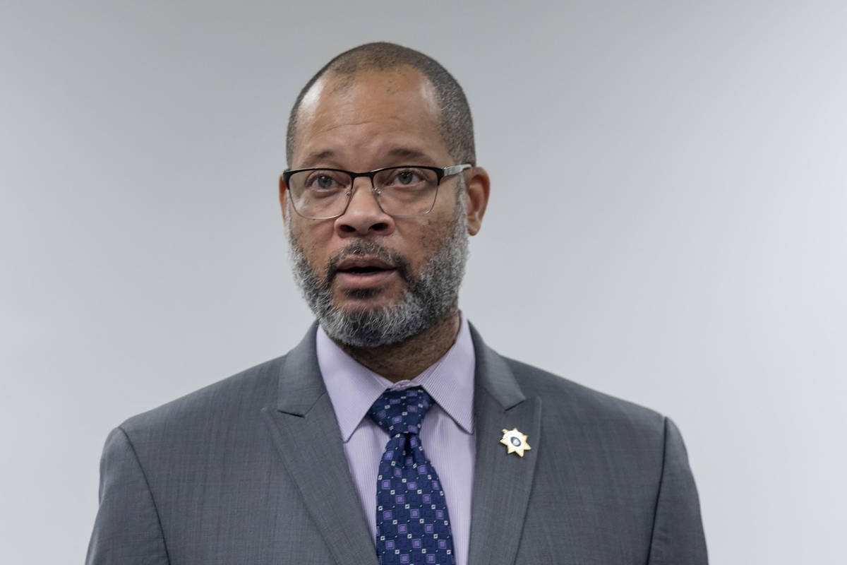 Nevada Attorney General Aaron Ford is seen in this Aug. 6, 2020 file photo. (Elizabeth Brumley/ ...