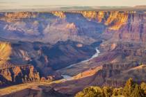 The Colorado River flows through the Grand Canyon. (Getty Images)
