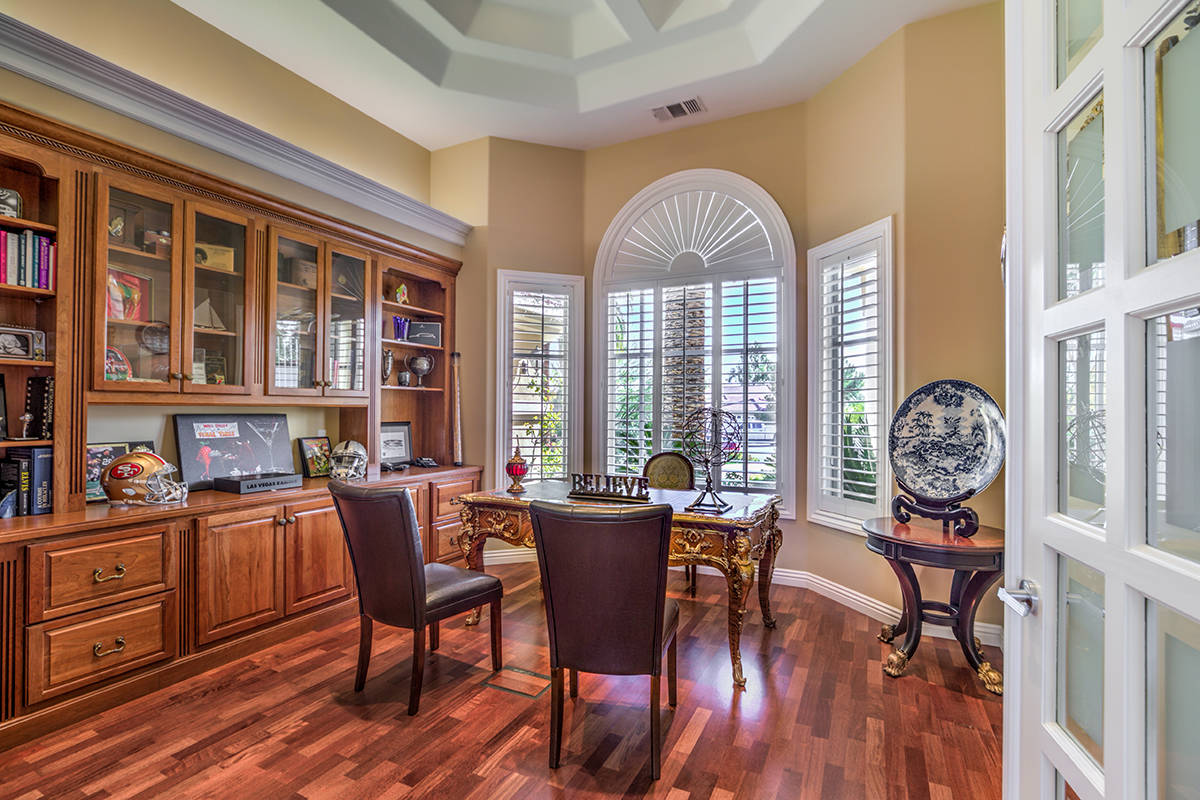 One of two formal offices. (Mark Wiley Group)