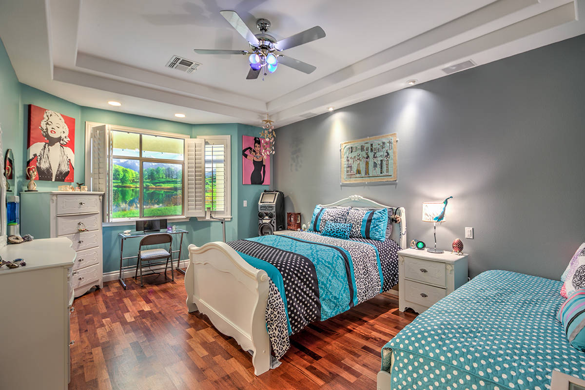Guest bedroom. (Mark Wiley Group)