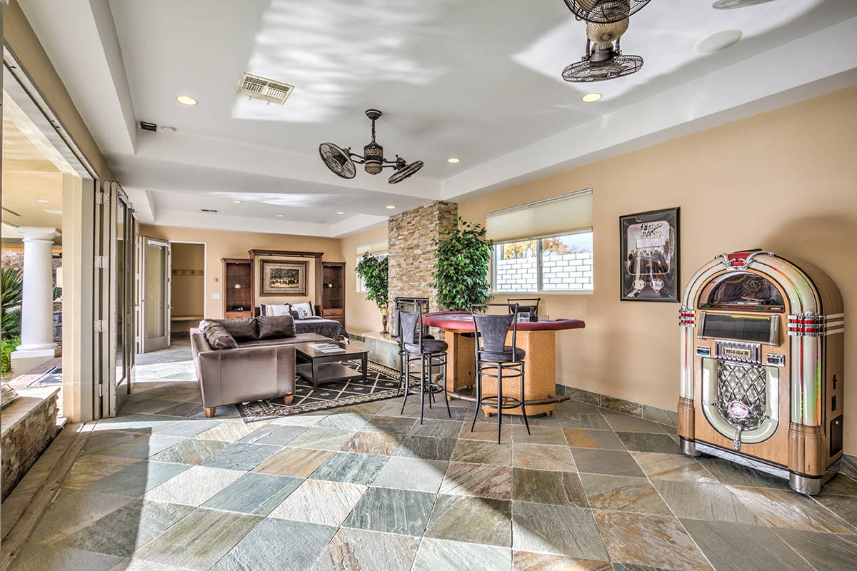 The rec room is in the basement. (Mark Wiley Group)