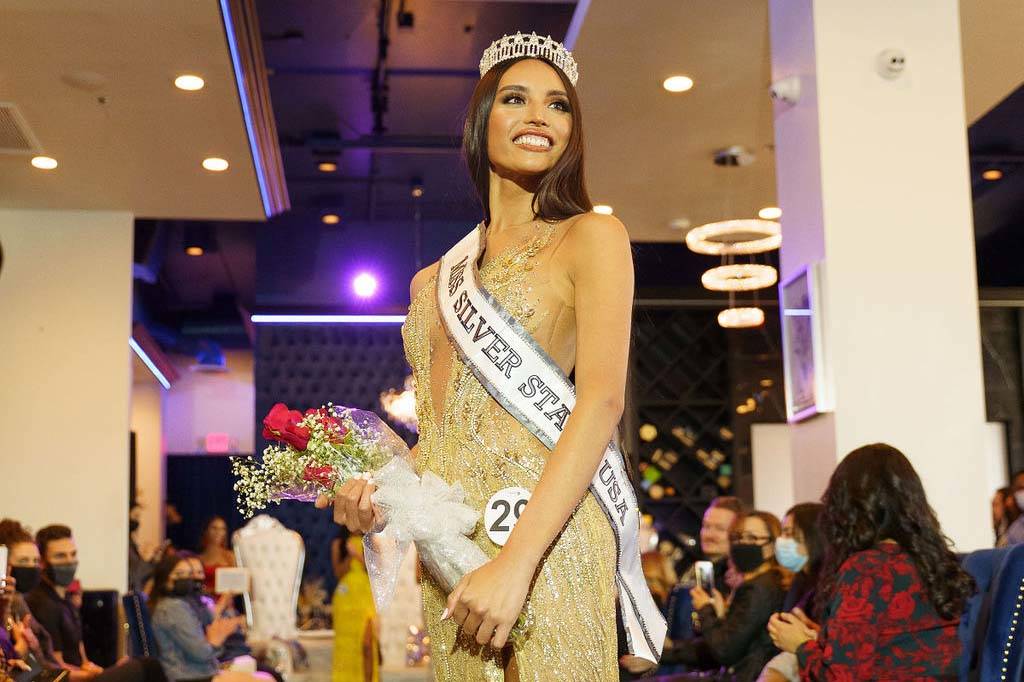 Kataluna Enriquez recently became the first transgender person to win the title of Miss Silver ...
