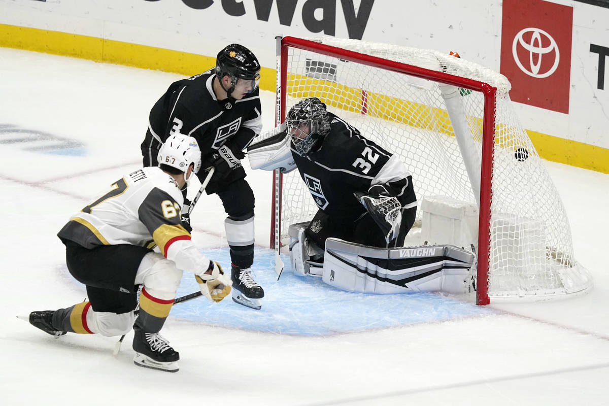 Golden Knights Beat Los Angeles Kings To End Season S 1st Half Las Vegas Review Journal