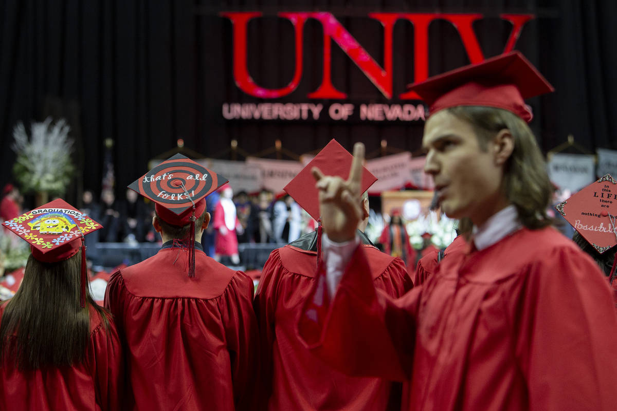 UNLV plans inperson graduation in May Las Vegas ReviewJournal