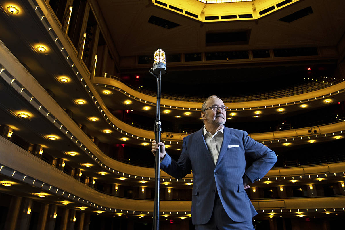 President and Chief Executive Officer Myron Martin at The Smith Center on Wednesday, Aug. 12, 2 ...