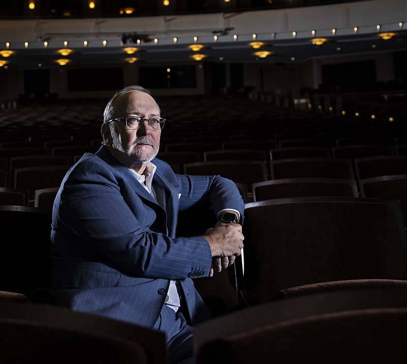 President and CEO Myron Martin at The Smith Center in Las Vegas. (Benjamin Hager/Las Vegas Revi ...