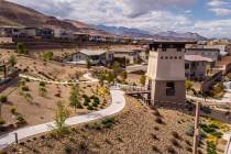 Low water-use landscapes are common throughout Summerlin, including The Cliffs village. (Summerlin)