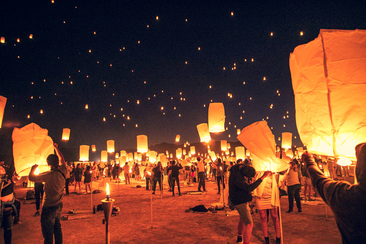 Rise lantern festival returning to Mojave Desert Entertainment