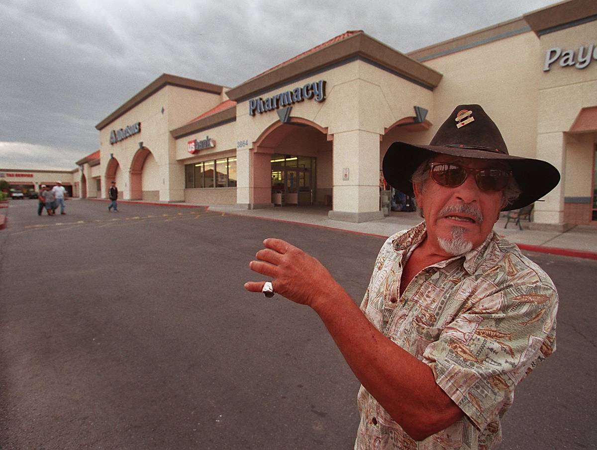 Albertsons customer Jerry Pena talks about returning to the store to shop after the shooting on ...