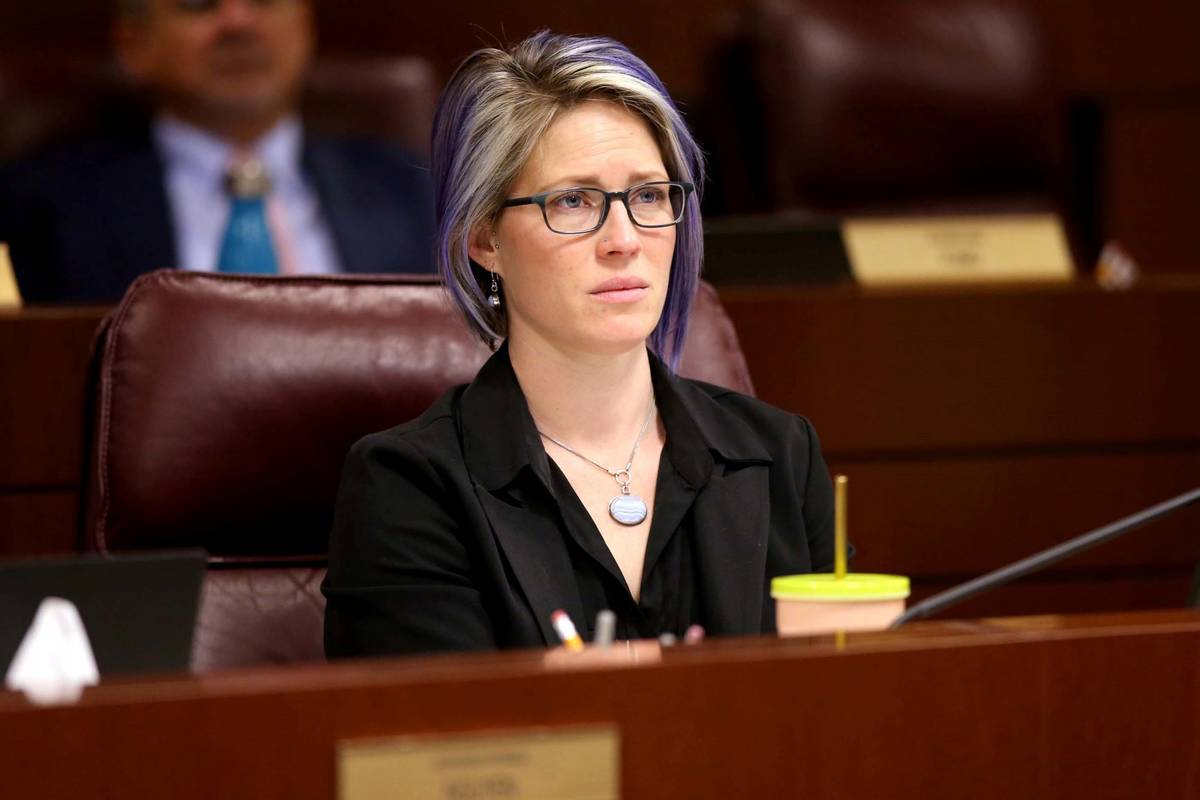 Assemblywoman Sara Peters, D-Reno. (Las Vegas Review-Journal)