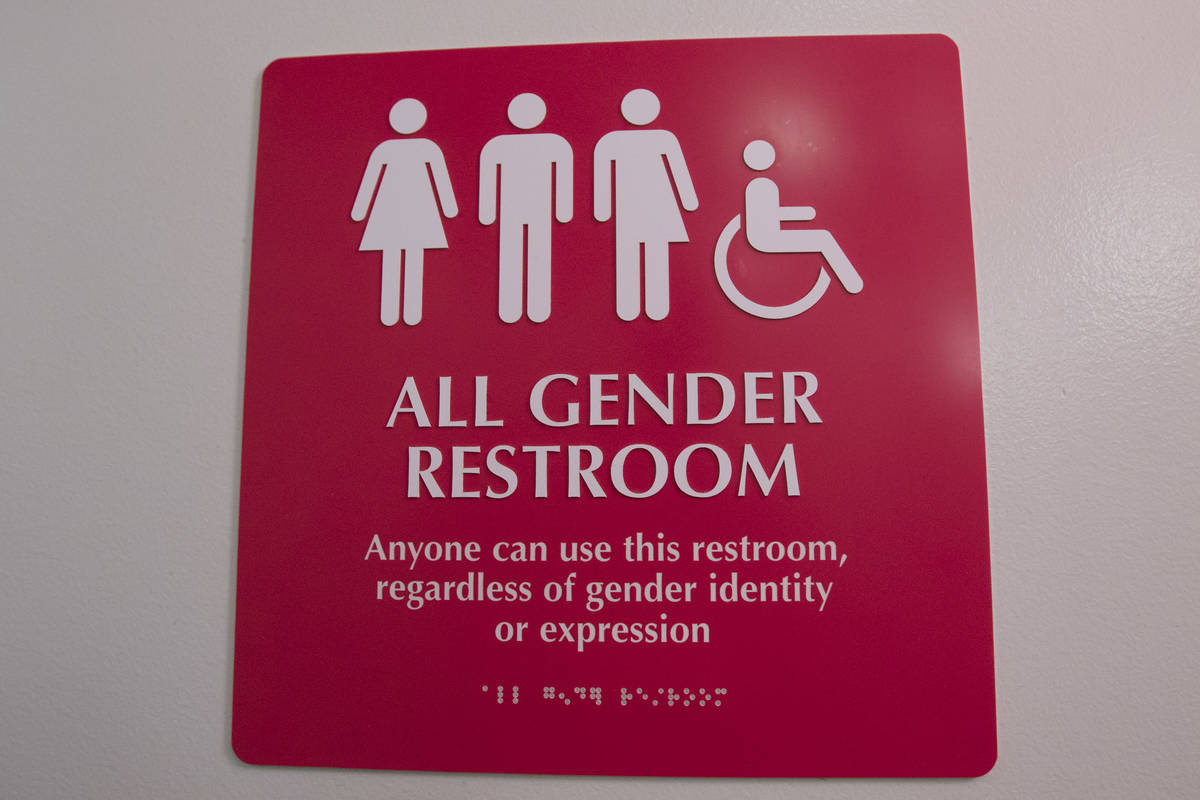 Nevada lawmakers will consider a bill that would require all single-stall public bathrooms to b ...