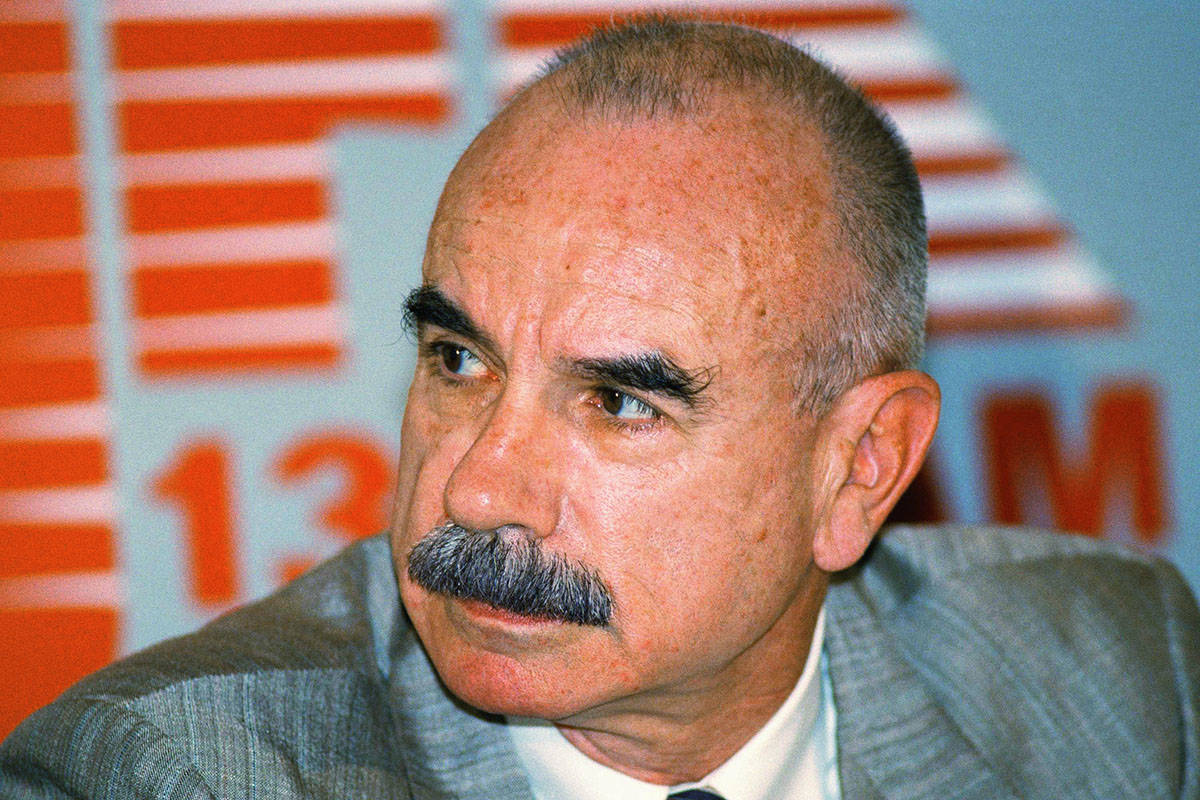 Watergate figure G. Gordon Liddy is shown, June 17, 1992. (AP Photo)