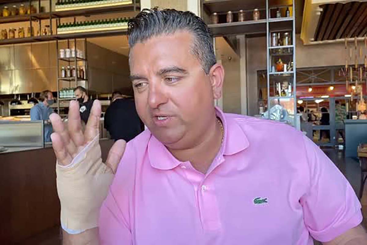 Cake Boss' Star Buddy Valastro Gives an Update on His Hand After
