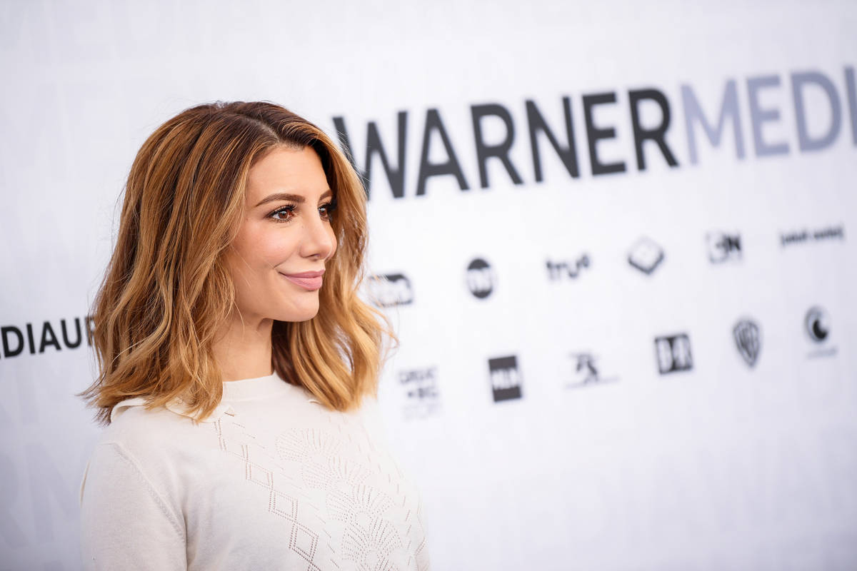 Nasim Pedrad of TBS' "Chad" speaks during the WarnerMedia Upfront 2019 show at The Theater at M ...