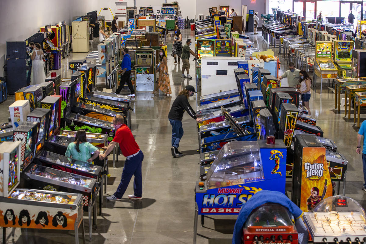 At 26,000 square feet, the new Pinball Hall of Fame is nearly three times the size of its previ ...