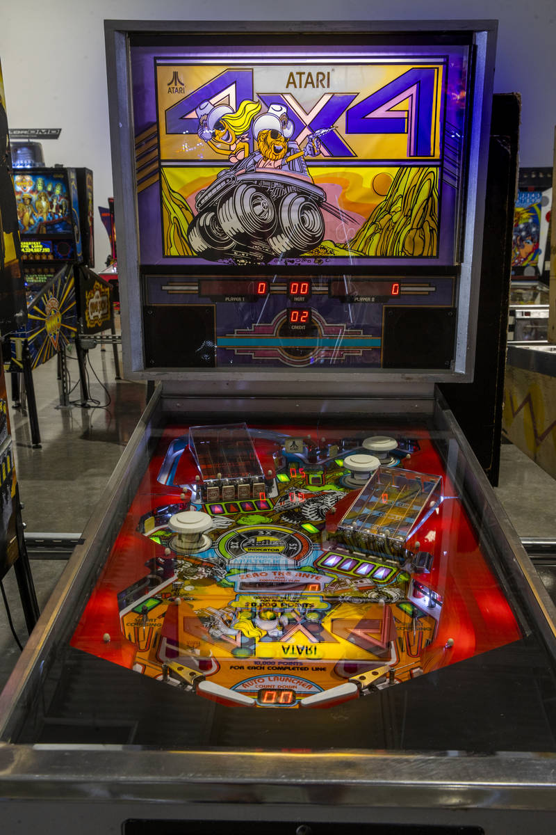 Las Vegas Pinball Hall of Fame Pinball Museum, Nevada NV, Tim Arnold