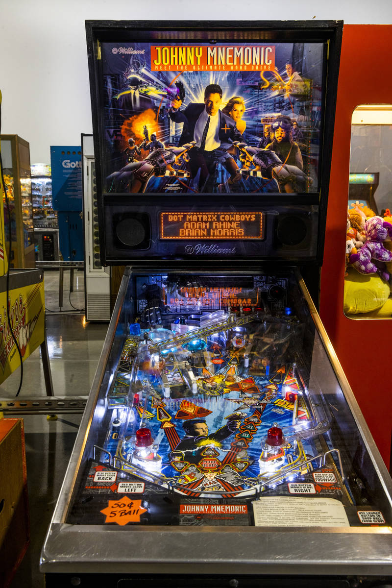 Las Vegas Pinball Hall of Fame Pinball Museum, Nevada NV, Tim Arnold