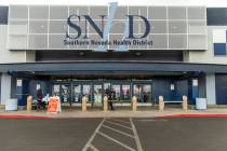 The Southern Nevada Health District office at 280 South Decatur Blvd. is closed Friday, April 2 ...