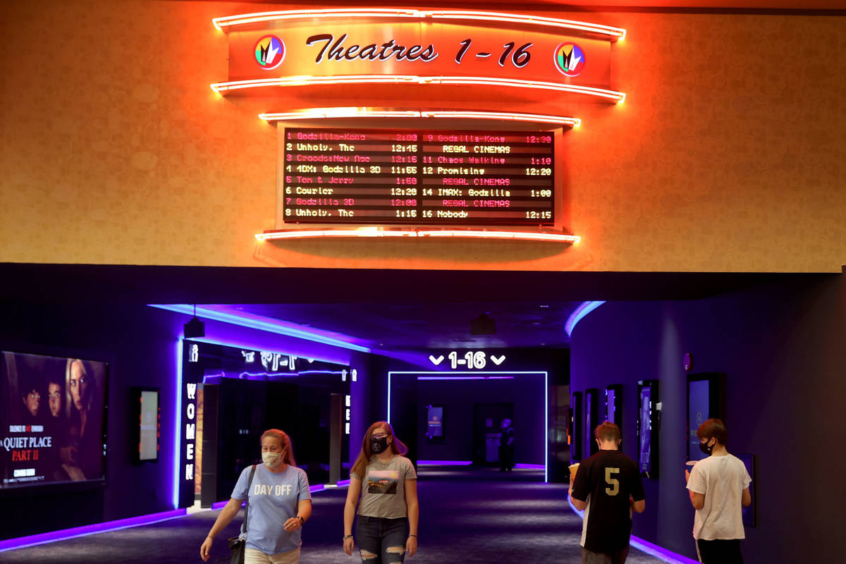 Regal Cinemas raising the curtain at Las Vegas theaters Movies
