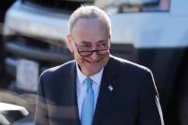 Senate Majority Leader Chuck Schumer of New York. (AP Photo/Pablo Martinez Monsivais)