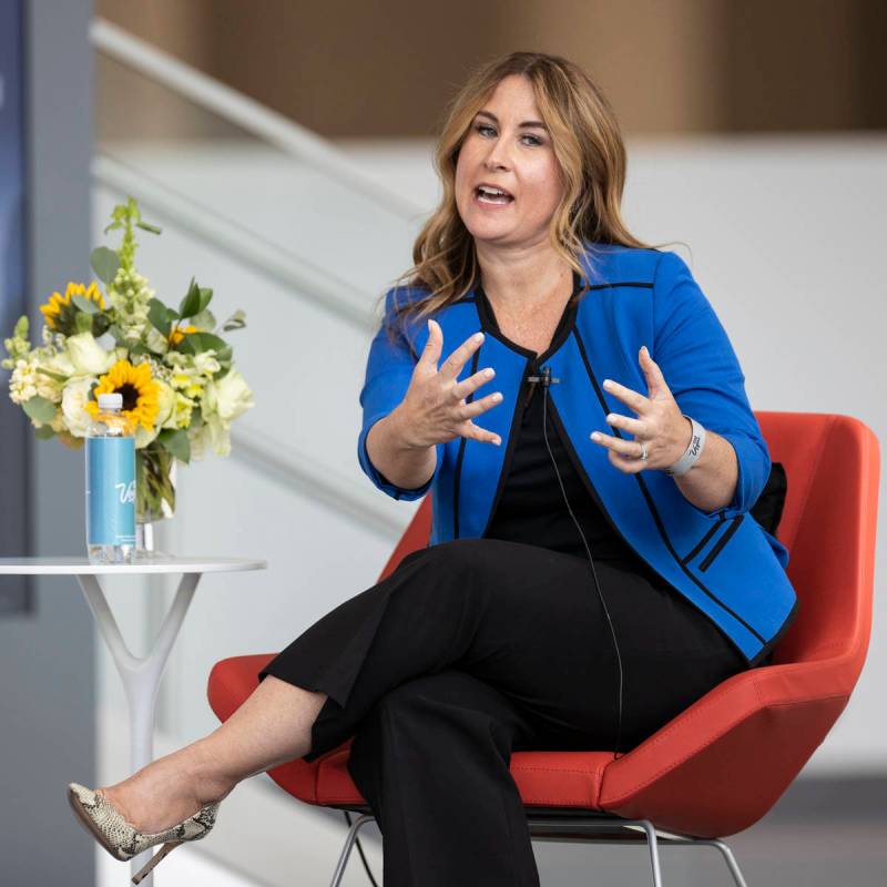 Stephanie Glanzer, chief sales officer and senior vice president at MGM Resorts International, ...