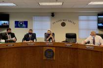 Nye County Commission (Special to the Las Vegas Review-Journal)