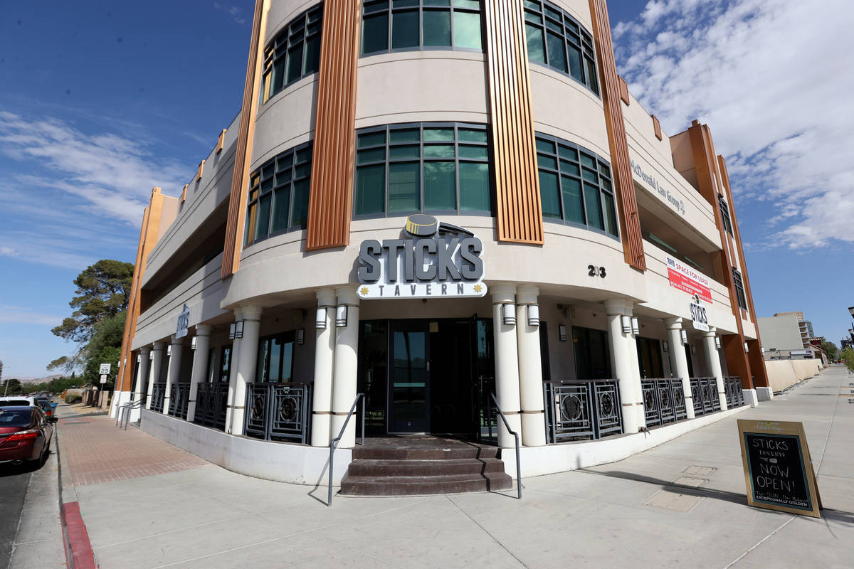 The nonsmoking, indoor-outdoor space at Sticks Tavern, which began serving customers on Friday, ...