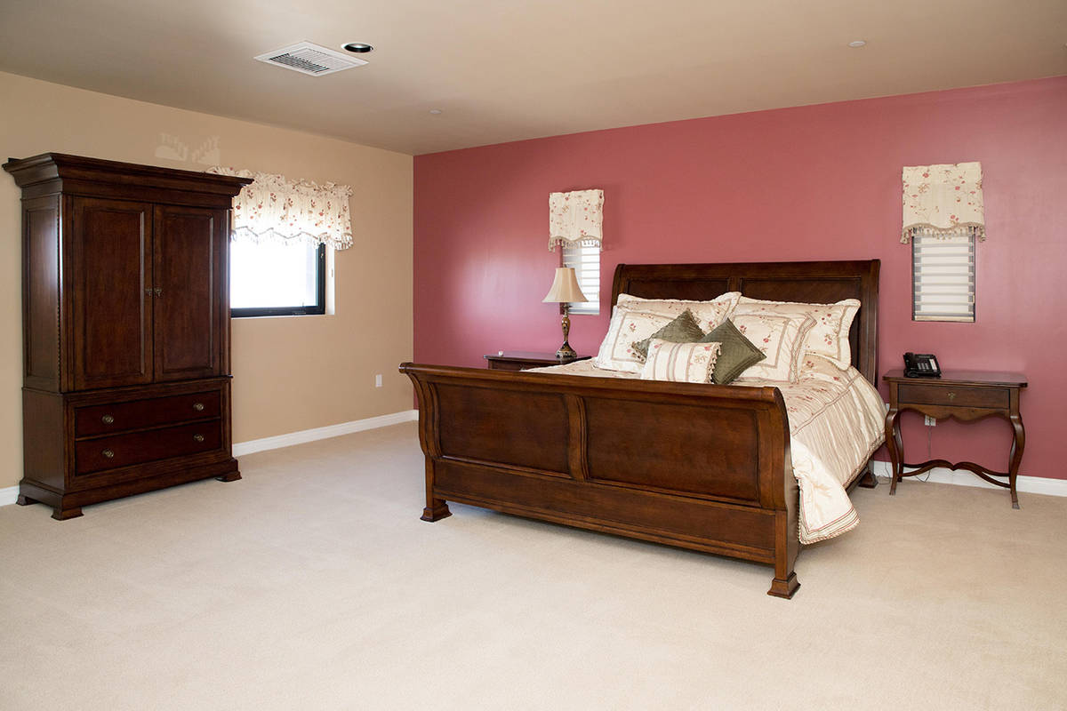 One of six bedrooms. (Tonya Harvey Real Estate Millions)