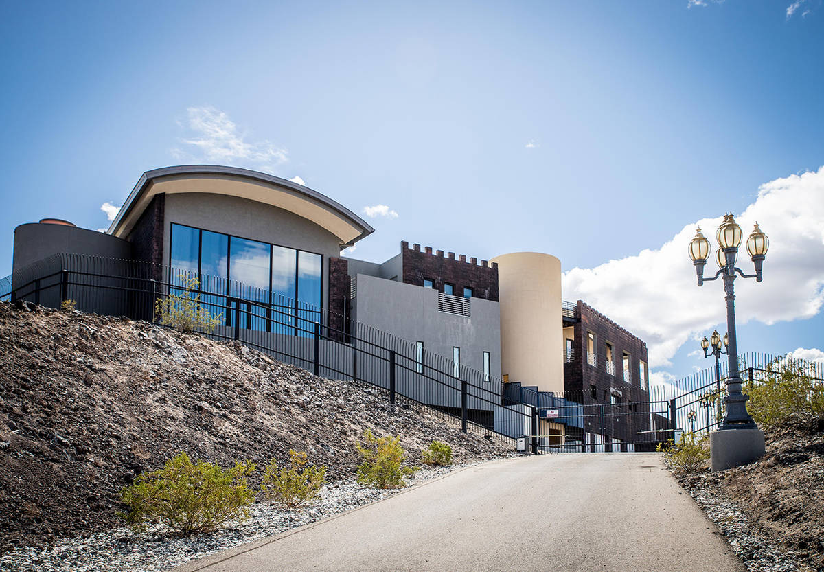 Lance Burton puts for sale in front of 4.49M castle mansion Las