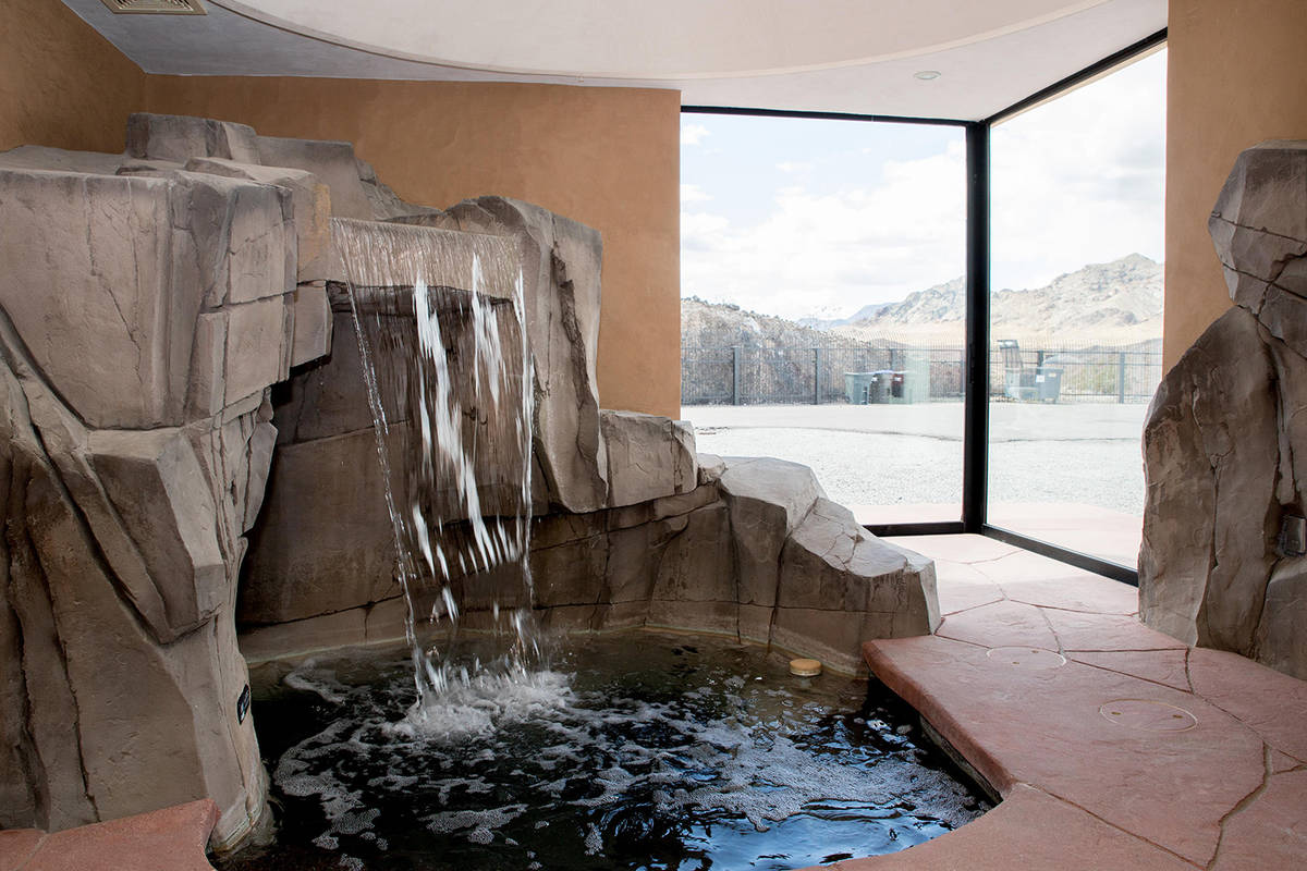 The master bedroom has a grotto. (Tonya Harvey Real Estate Millions)