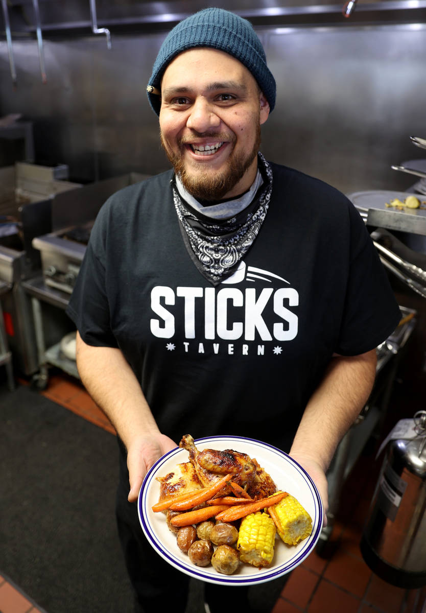 Culinary school graduate and co-owner of the new Sticks Tavern on Water Street in downtown Hend ...