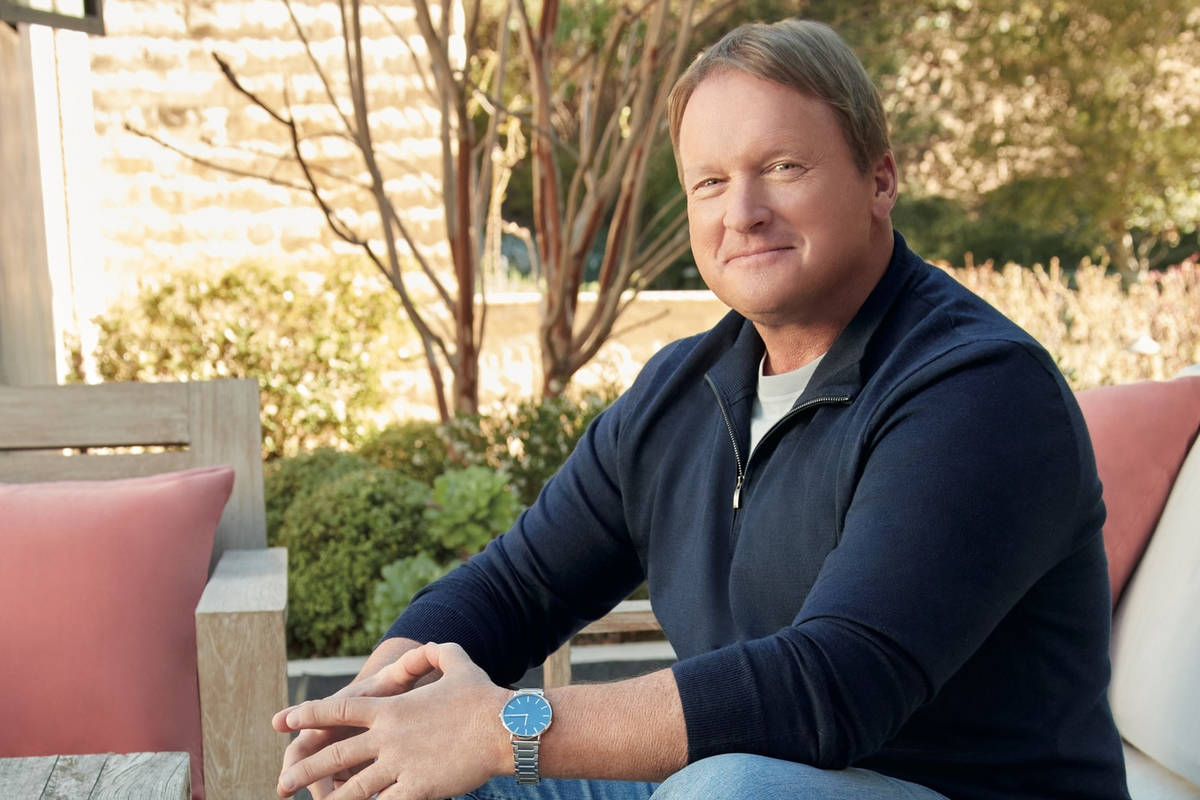 Raiders coach Jon Gruden appears in new ads for Skechers Arch Fit. Photo courtesy of the Ketchu ...