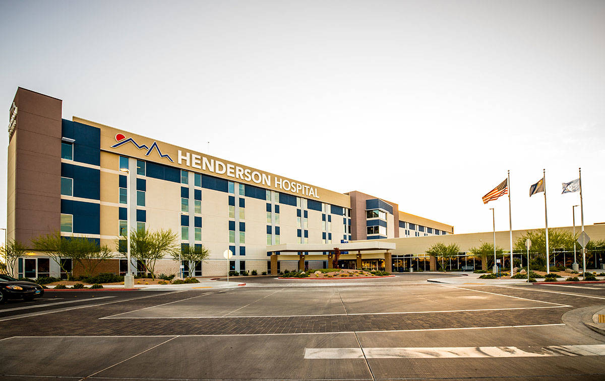 The Henderson Hospital was the first piece of Union Village to be built in 2016. (Tonya Harvey ...