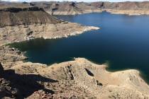 The light-colored ring along the shoreline of Lake Mead is a powerful reminder of the long-term ...