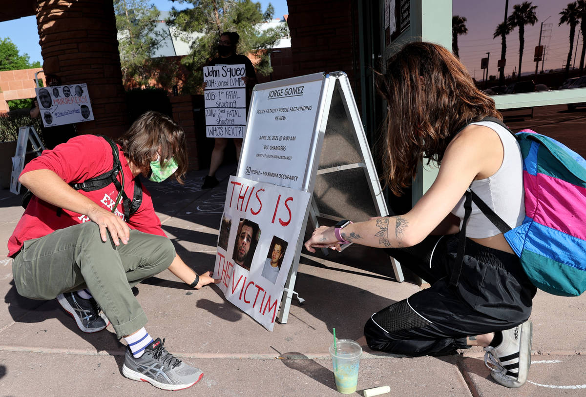 David, who declined to give his last name, and Cece Caruso outside the main entrance to the Cla ...