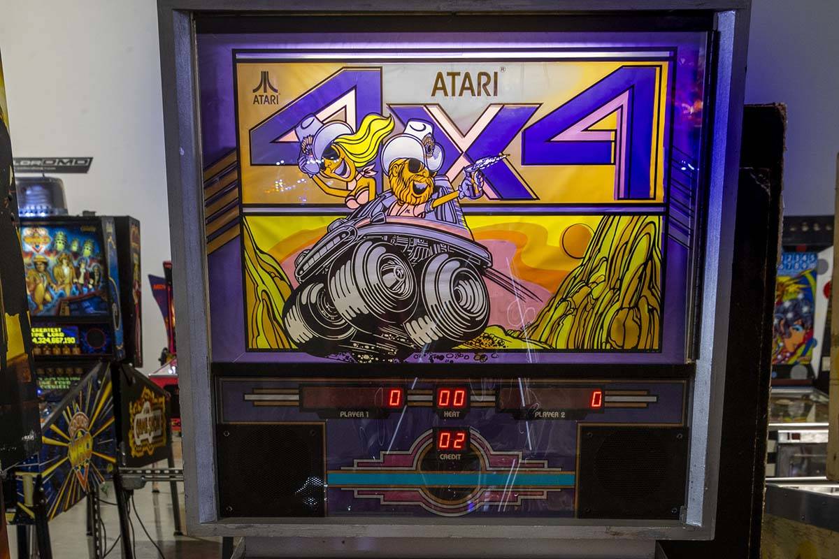 One of two ever made, Atari 4x4 pinball is a rare prototype game that you likely will only find ...