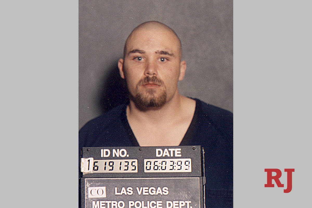 Zane Floyd police mug shot following 1999 Albertsons shooting spree (Metropolitan Police Depart ...